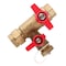 Paragon 3/4" Universal Brass Tankless Water Heater Isolation Valve Service Kit with Pressure Relief Valve AT-ISV-KIT3 - alternate 5